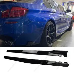 호환   F10 F11 사이드 스커트 확장 로커 패널 립 스플리터 5 시리즈 520d 530i 530d 550i 550d M5 2010-20