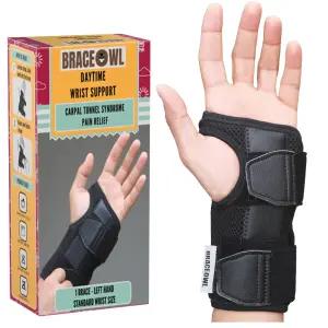 직장용 브레이소울카팔 터널 손목 보호대 타이핑 게임 스포츠 관절염 건염 남성 여성 왼손잡이를 위한