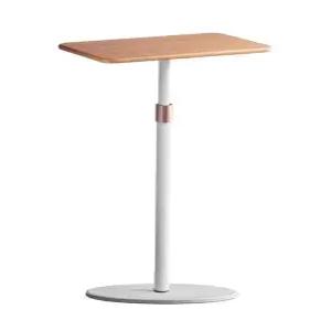 빔프로젝트 스탠드 거치대 원목 높이조절 테이블 철제 틈새 노트북 접이식