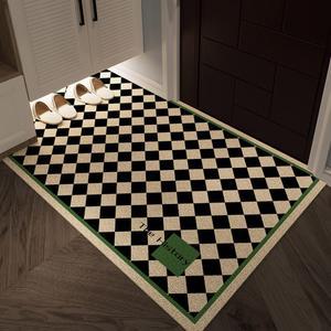 체크 현관매트 현관코일매트 2사이즈 2사이즈40X60cm 40X60cm