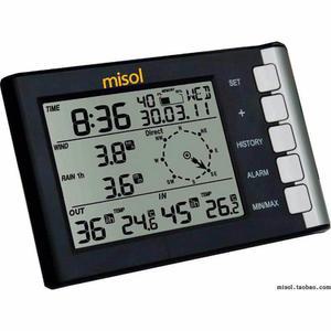 무선 측정기 온도 강우 관측기 디지털 가정용 습도계 Fi 강우량 Wi