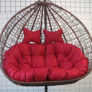 2인용 그네 쿠션 인테리어 정자 좌석 흔들의자 옥상 어두운 벤치 라탄 바구니 푹신