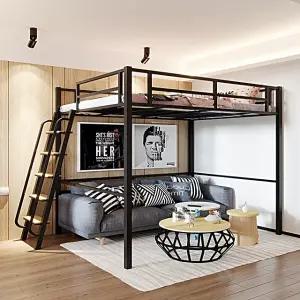 원룸 철제 성인 퀸사이즈 게스트하우스 벙커형 2층 어른 낮은 벙커침대 침