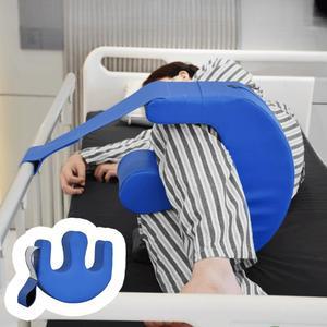 몸돌리기 쿠션 간병 침실 와상 배게 파란색 패드 변경