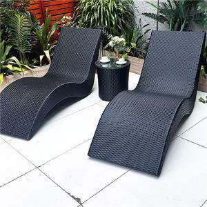 썬베드 수영장 호텔 야외 베드 라탄 테라스 풀빌라 소파