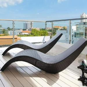 썬비치베드 야외 라탄 펜션 태닝 테라스 소파 썬베드 비치