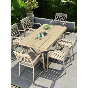 야외 알루미늄 테이블 탁자 발코니 의자 카페 테라스 접이식