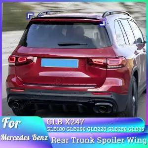 호환  메르세데스 GLB CLASS X247 GLB180 GLB200 GLB250 GLB35 AMG 리어 부트 트렁크 스포일러 테일 윙 립
