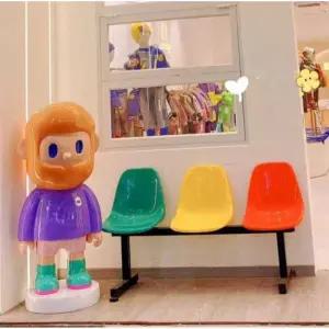 플라스틱 정류장 의자 좌석 인테리어 벤치 버스 농구장