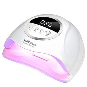 72 구슬이 달린 UV LED 네일 램프 자동 센서가 장착된 젤 폴리쉬용 320W 경화 / 4 타이머 드라이어 손톱과 발톱을 위한 아트 건조 도구