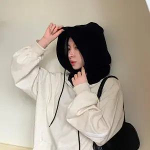 [신상오픈런]니트넥워머 모자 끈조절 바라클라바 검정방한모 (29704458)