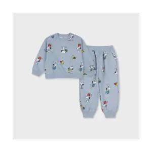 TOPTEN KIDS 공용) 피너츠 플리스 크리스마스 셋업_MKE4IP3802 104881