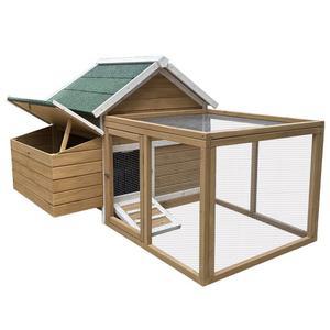 초대형 닭장 원목 울타리 토끼집 조립식 닭장케 거위 마당 1460x805x860MM