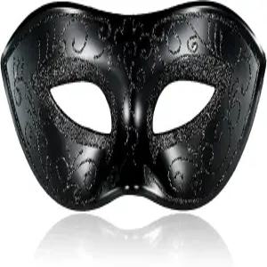 남성용 MYSEUNI 베네치아 가면 - 레트로 카니발 할로윈 마디 그라 파티 볼을 위한 조절 가능한 헤드밴드