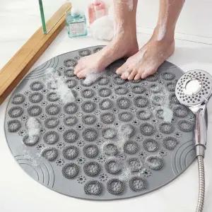 와이드형 발 씻는 매트 세족 풋 브러쉬 발바닥 세척기 각질 제거 솔