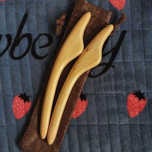 우드 지압봉 히노키 대나무 1 림프 면조각 면조 어깨 마사지스틱 경락 나무