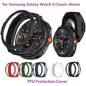 호환   시계 8 클래식 46mm 스마트워치 TPU 소프트 범퍼 스크래치 방지 케이스에 대한 30PCS TPU 보호 커버