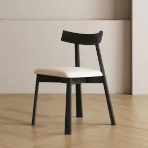 카페 현관 북유럽 협탁 팔걸이 모던 쿠션 원목 가구 블랙