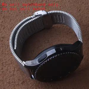 호환  스테인리스 스틸 메쉬 시계 밴드 18mm 19mm 20mm 21mm 22mm 팔찌 퀵 릴리즈 스프링 바 오메가 IWC 폴