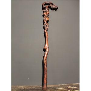 도사 수행자 촬영 지팡이 인테리어 있네 주장자 산보 장 청려장 복숭아나무 스님 단일