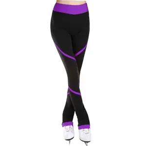 피겨 트레이닝 훈련복 팬츠 사계절 기모 고탄력 선수