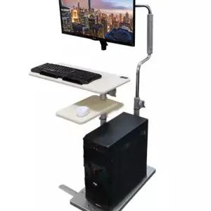 누워서 하는 컴퓨터 각도 눕는 데스크 책상 게임 모션