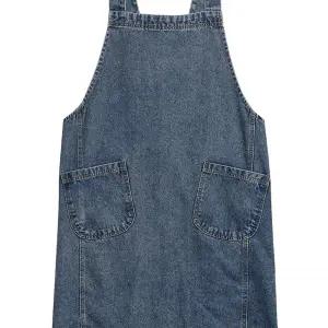 청 데님앞치마 남자앞치마 에이프런 바리스타 인스타 남자 제작 앞치마 빈