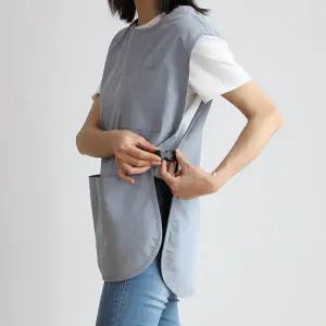 빅사이즈 방수앞치마 짧은 여름 작업용 조끼앞치마 남자 입는 카페앞치마