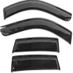 IKON 모터스포츠 테이프 온 외부 윈도우 바이저 2007-2014 포드 엣지 2007-2015 링컨 MKX 아크릴 스모크