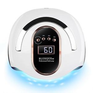 젤 폴리쉬 및 일반 기계 페디 매니 손톱 발톱 손톱을 위한 W H UV LED 네일 건조기 168W 고속 경화 램프 화이트