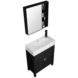 세면대 일체형 하부장 스텐 모던 미니세면대40X30CM