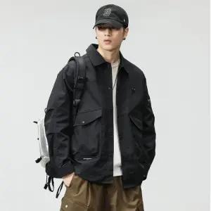 윈터솔져 데일리룩 점퍼 야상사파리 아웃도어 방수 자켓 상의 코트 남성 봄 캐주얼 KUK1