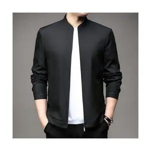 키체샵 남성 바람막이 점퍼 봄 가을 재킷 차이나 캐주얼 상의 간부복 코트 HO3