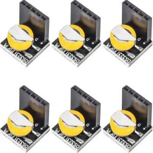YELUFT DS3231 RTC 모듈 아두이노 라즈베리 파이와 호환되는 3.3V/5V 고정밀 실시간 시계 - 6PCS
