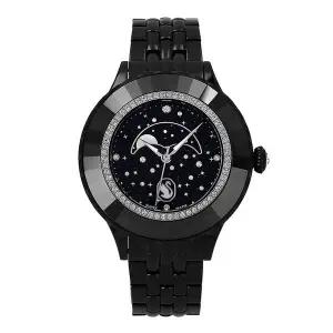 스와로브스키 스와로브스키 5677497 Octea Moon 블랙 여성 메탈시계