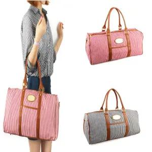 여행 빅 보스턴백 큰 짐가방 크로스 끈 캔버스 가방