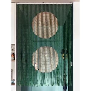 대나무 커튼 가리개 가게 중식 우드 업소용 가정용 롤러 스크린 비즈발