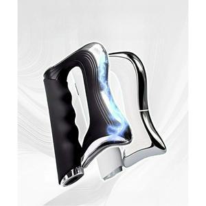 전동 괄사 핸드형 가정용 얼굴 안마 손잡이 마사지도구 리프팅 림프절 경락