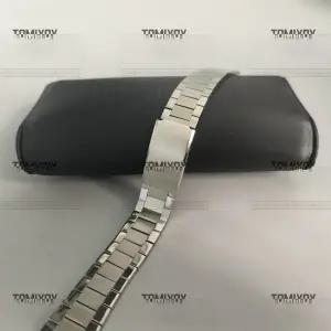 호환  오이스터 빈티지 스타일 스테인리스 스틸 스트랩 플랫 엔드 팔찌 티쏘 카시오 오메가 타임엑스 워치