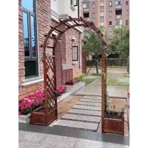 아치형 울타리 정원문 공원 화원 펜스 아크도어 정원 장미