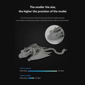 Bambu Lab A1 미니 핫엔드 키트(0.2/0.4/0.6/0.8mm 경화 강철 노즐 포함) 키트용 교체