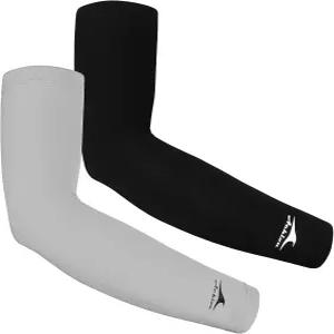 아치우 쿨링 아이스 실크 팔 소매 여름 자외선 차단 압박 UPF 50+ 여성 배구 유소년 스포츠용