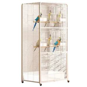 새장 아크릴 중형 사육장 케이지 앵무새장 날림장 앵무새새장 놀이터 가정용 이동식