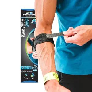 여성 및 남성용 크로스스트랩 테니스 팔꿈치 보호대소형 건염 지지 팔뚝 보호대 팔 압박
