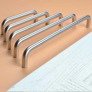 스테인레스 스틸 U 형 도어 핸들 드레서 손잡이 주방 캐비닛 및 가구 하드웨어 직경 8mm HomeDeco