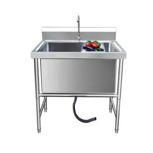 업소용 대형 개수대 캠핑장 학교 사각 세면대 싱크대