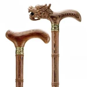 할아버지 감태 고급 청려장 원목 지팡이 할머니