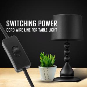 1.8m ON/OFF 제어 스위치 전원 케이블 코드 스위칭 와이어 라인 (테이블탑 램프 용 포함)