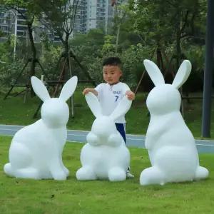 토끼조각상 동물원 꾸미기 정원 대형 포토존 가든