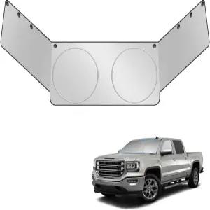 자동차 앞유리 전면 및 측면 창문 그늘막 선바이저 차단기 열 자외선 액세서리 보호기(대형)